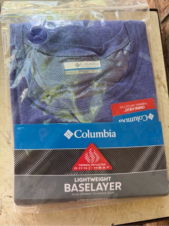 Columbia Tops - Columbia Omni-Heat Reflective Baselayer Top XXL